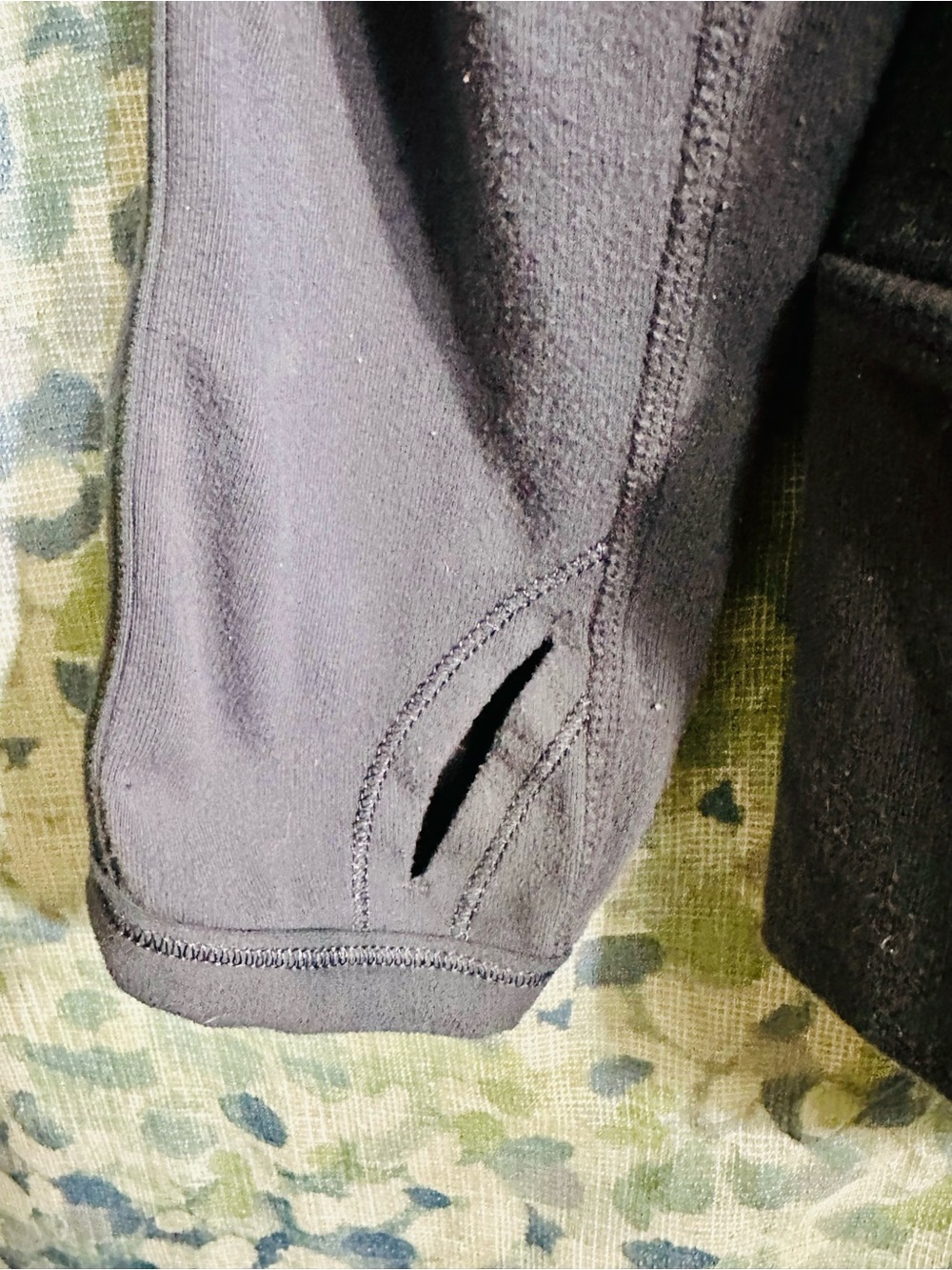 Lululemon Pure Balance Jacket Gray Ruched Hooded Full Zip - Picture 5 of 6